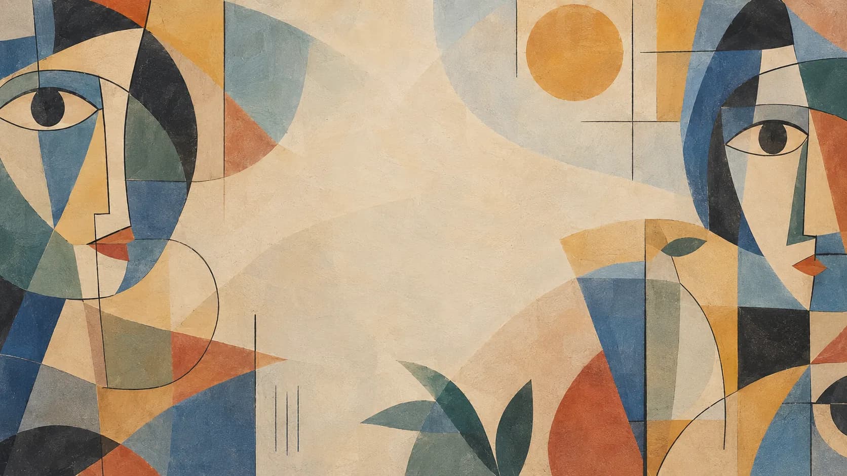 Picazo's cubist painting of a face